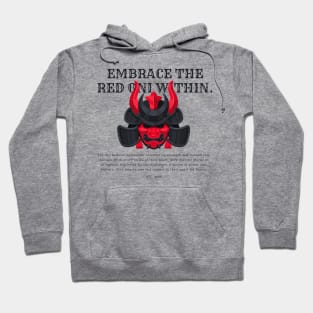 Embrace the Oni: Inner Strength Tee Hoodie